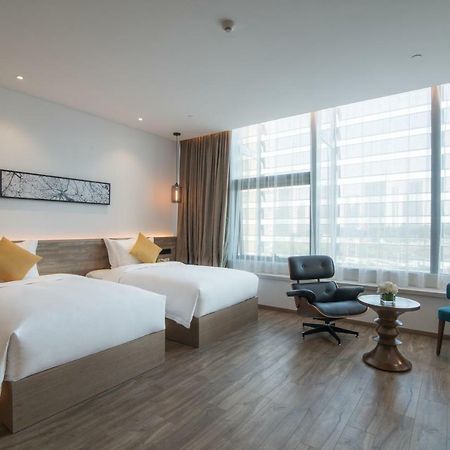 Auraya By Suning Nanjing Hexi Hotell Shangxinhe Exteriör bild