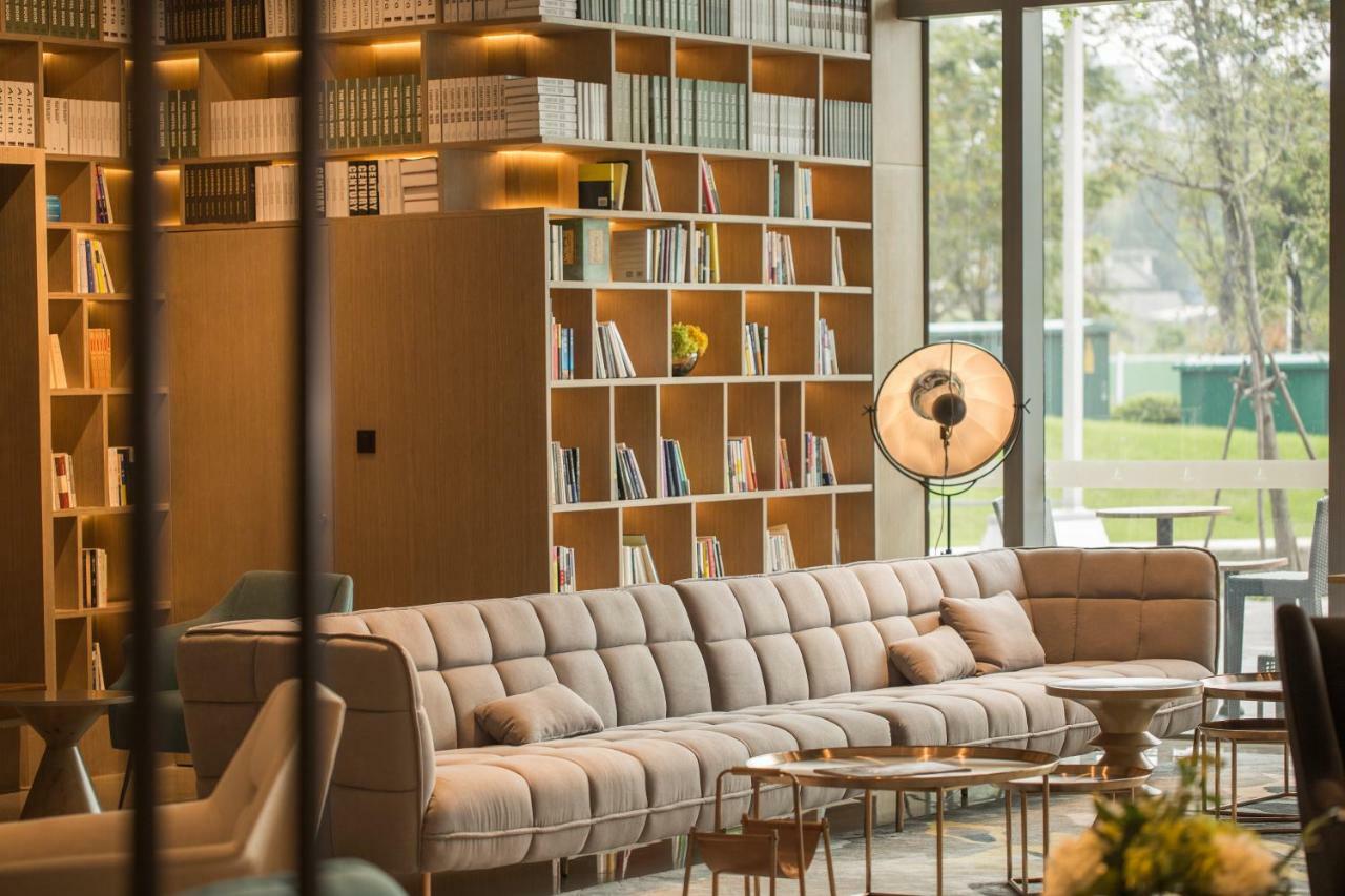 Auraya By Suning Nanjing Hexi Hotell Shangxinhe Exteriör bild