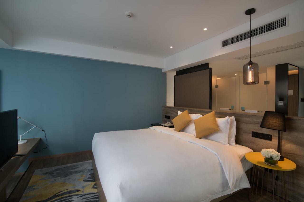 Auraya By Suning Nanjing Hexi Hotell Shangxinhe Exteriör bild